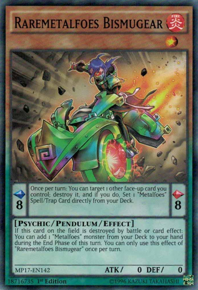 Raremetalfoes Bismugear [MP17-EN142] Common Yu-Gi-Oh!