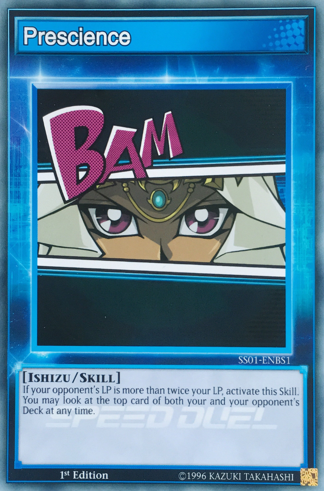 Prescience [SS01-ENBS1] Common Yu-Gi-Oh!