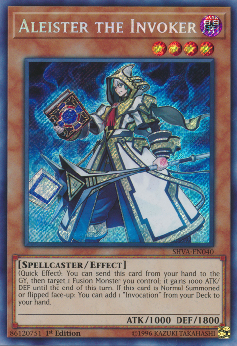 Aleister the Invoker [SHVA-EN040] Secret Rare Yu-Gi-Oh!