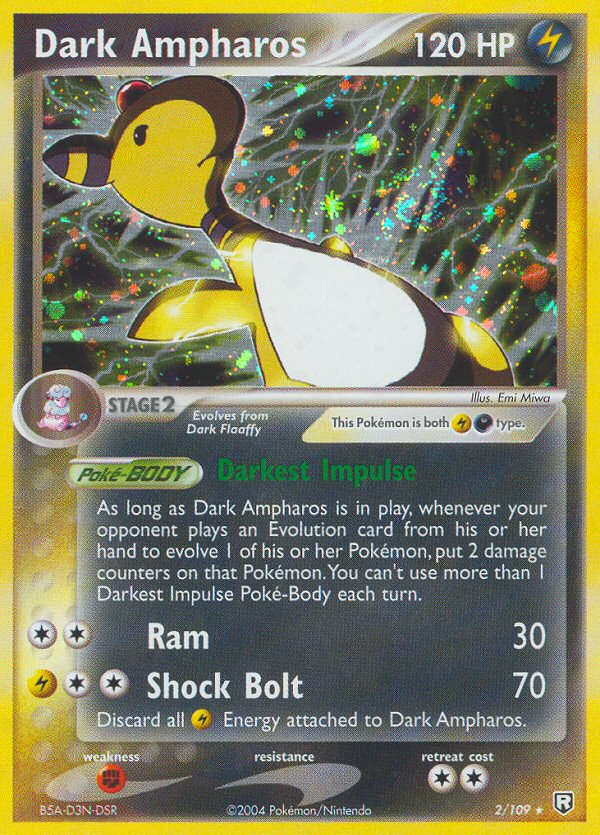 Dark Ampharos (2/109) [EX: Team Rocket Returns] Pokémon