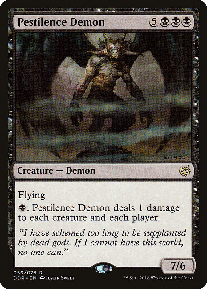 Pestilence Demon [Duel Decks: Nissa vs. Ob Nixilis] Magic: The Gathering