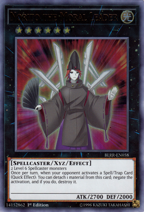 Norito the Moral Leader [BLRR-EN058] Ultra Rare Yu-Gi-Oh!