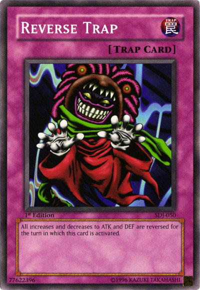 Reverse Trap [SDJ-050] Common Yu-Gi-Oh!