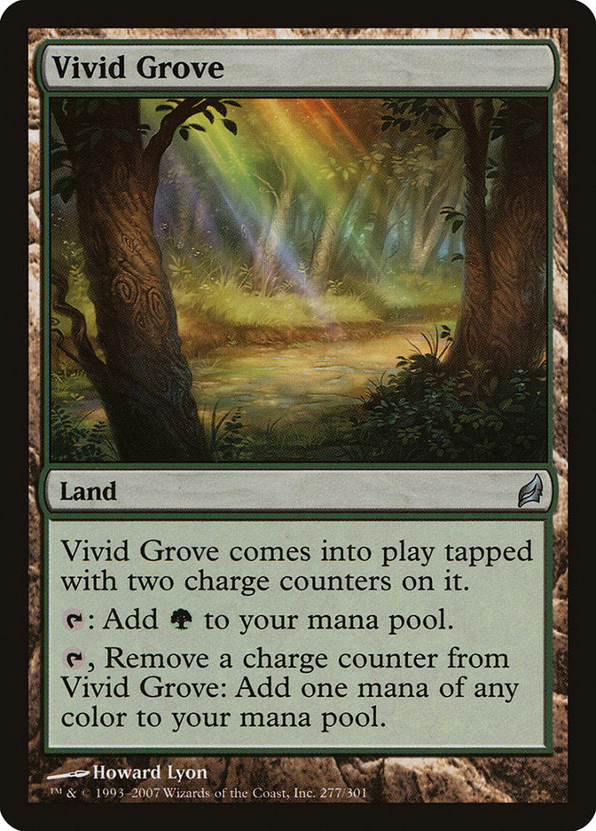 Vivid Grove [Lorwyn] Magic: The Gathering