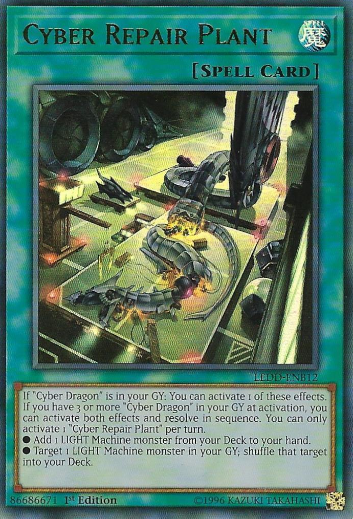 Cyber Repair Plant [LEDD-ENB12] Ultra Rare Yu-Gi-Oh!