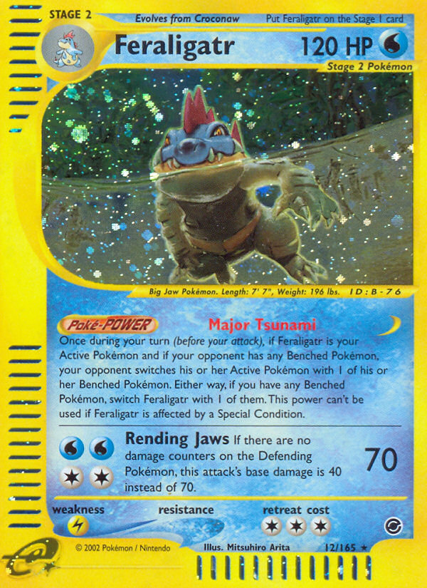 Feraligatr (12/165) [Expedition: Base Set] Pokémon