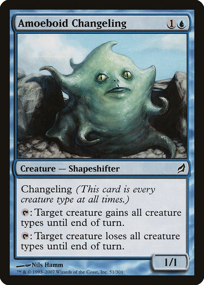 Amoeboid Changeling [Lorwyn] Magic: The Gathering