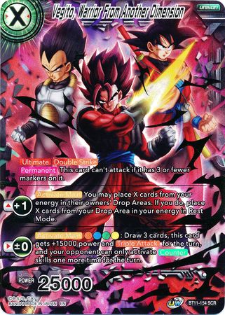 Vegito, Warrior From Another Dimension (BT11-154) [Vermilion Bloodline] Dragon Ball Super