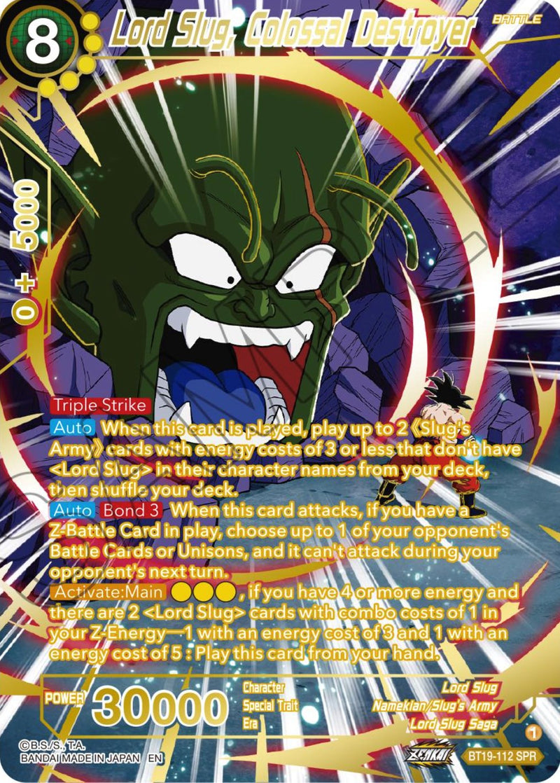 Lord Slug, Colossal Destroyer (SPR) (BT19-112) [Fighter's Ambition] Dragon Ball Super