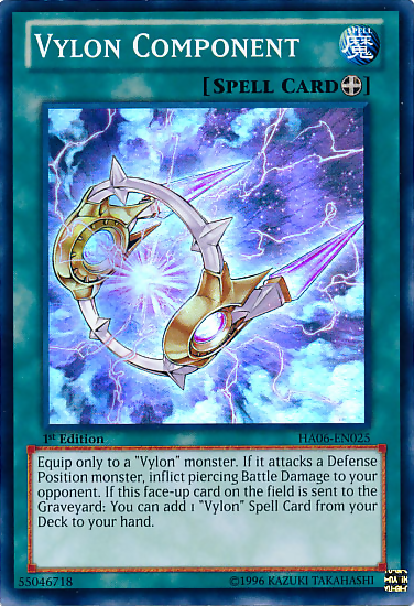 Vylon Component [HA06-EN025] Super Rare Yu-Gi-Oh!