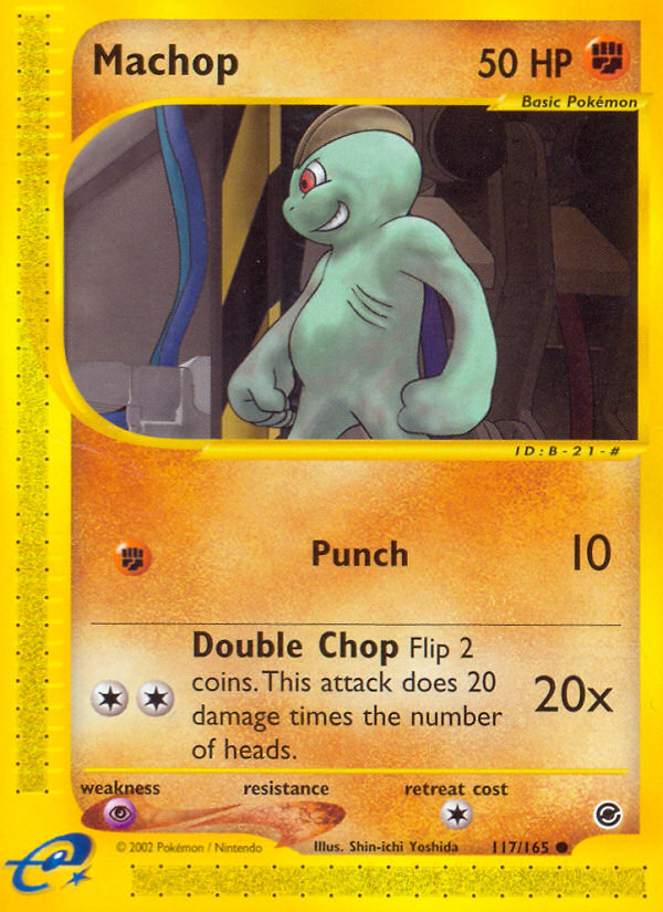 Machop (117/165) [Expedition: Base Set] Pokémon