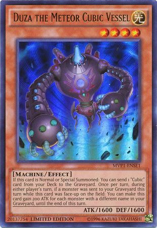 Duza the Meteor Cubic Vessel [MVP1-ENSE1] Ultra Rare Yu-Gi-Oh!