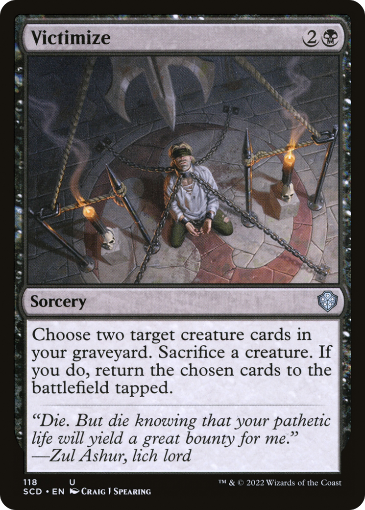 Victimize [Starter Commander Decks] Magic: The Gathering
