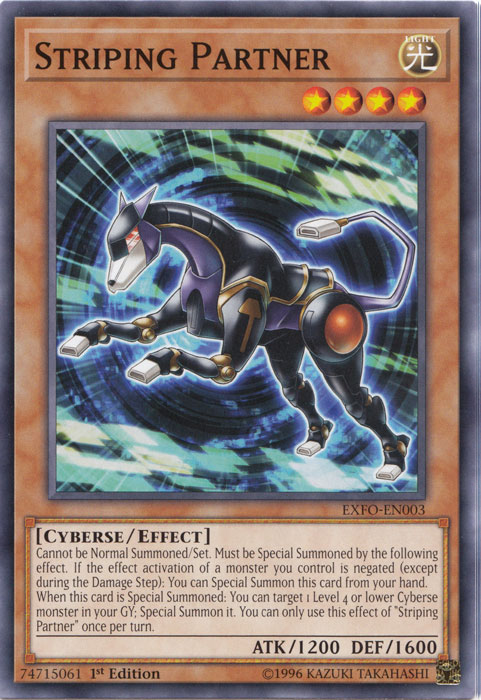 Striping Partner [EXFO-EN003] Common Yu-Gi-Oh!