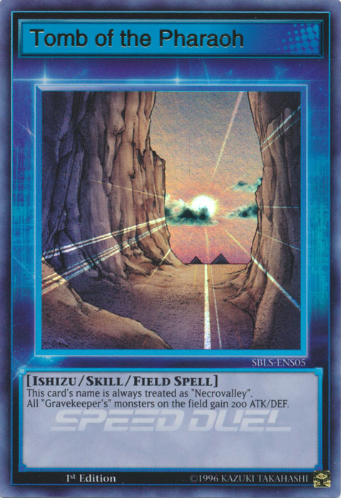 Tomb of the Pharaoh [SBLS-ENS05] Ultra Rare Yu-Gi-Oh!