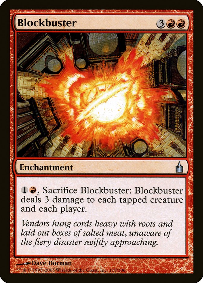 Blockbuster [Ravnica: City of Guilds] Magic: The Gathering