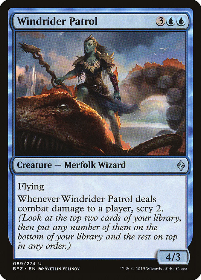 Windrider Patrol [Battle for Zendikar] Magic: The Gathering