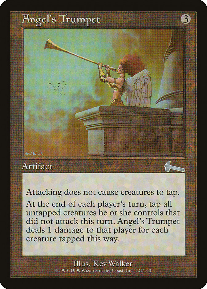 Angel's Trumpet [Urza's Legacy] Magic: The Gathering