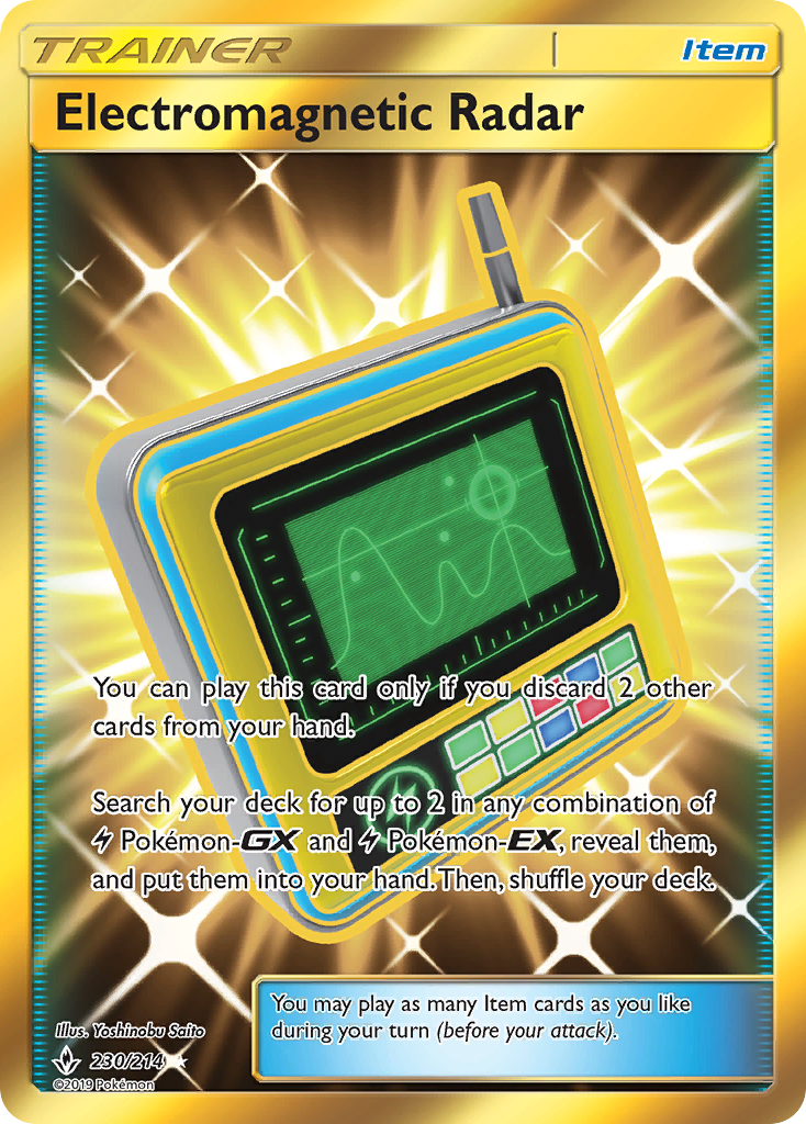 Electromagnetic Radar (230/214) [Sun & Moon: Unbroken Bonds] Pokémon