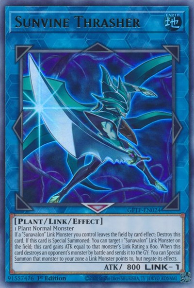 Sunvine Thrasher [GFTP-EN024] Ultra Rare Yu-Gi-Oh!