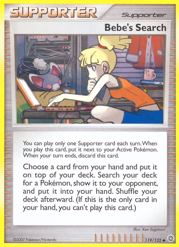 Bebe's Search (119/132) [Diamond & Pearl: Secret Wonders] Pokémon