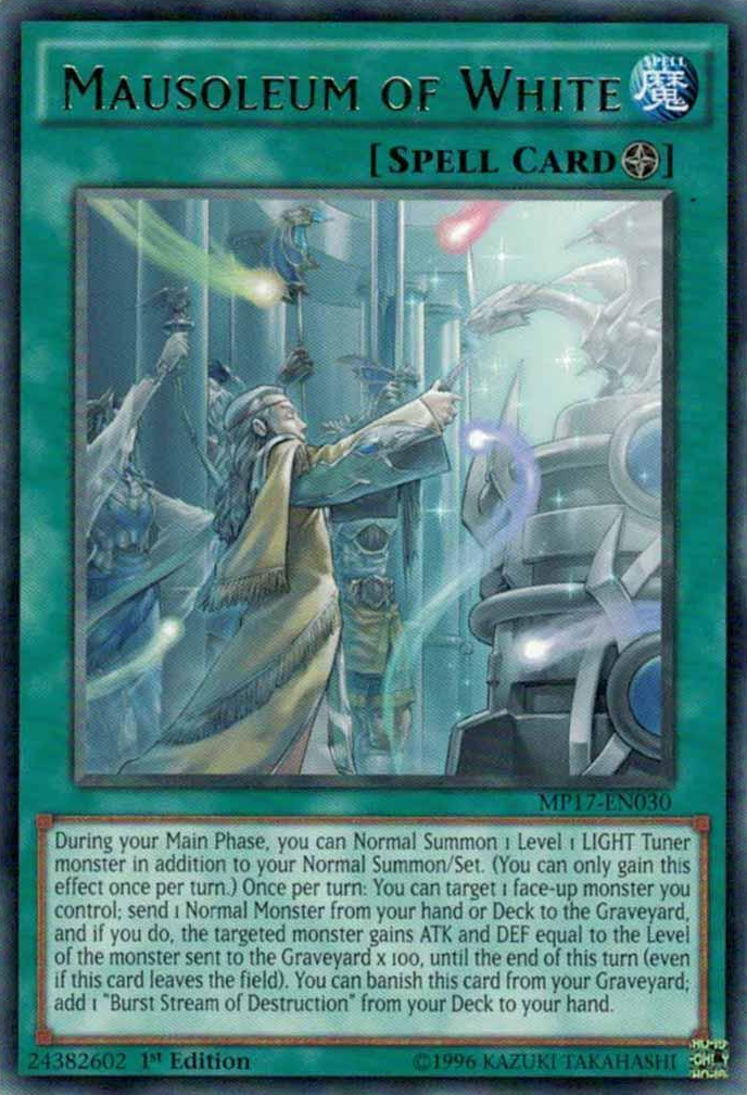 Mausoleum of White [MP17-EN030] Rare Yu-Gi-Oh!