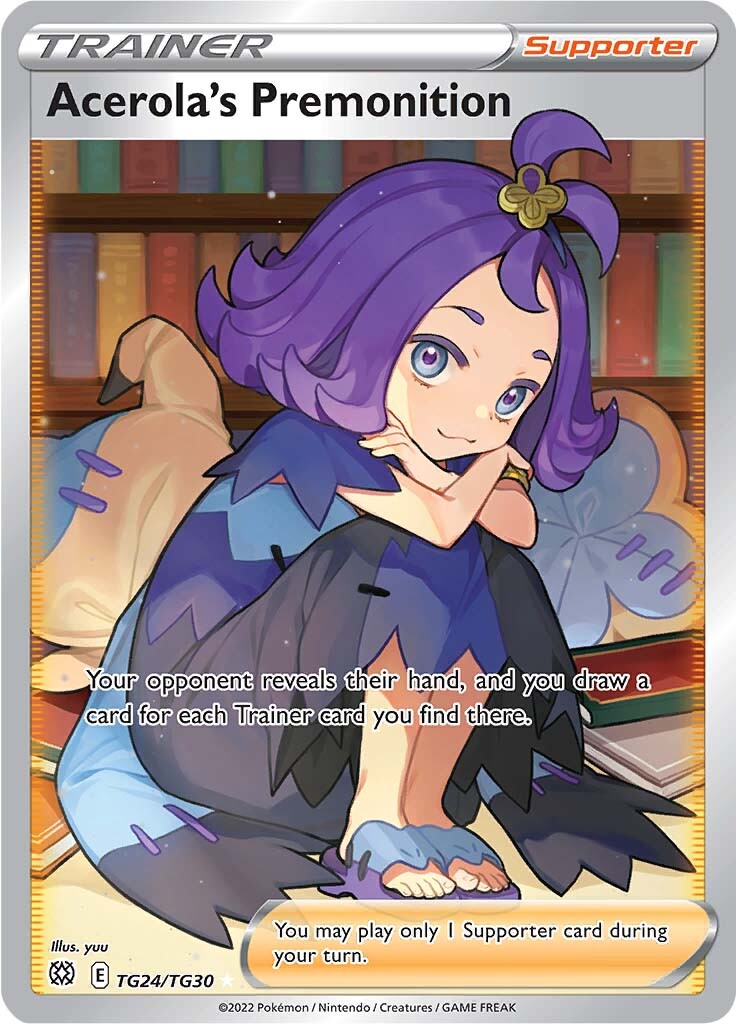 Acerola's Premonition (TG24/TG30) [Sword & Shield: Brilliant Stars] Pokémon