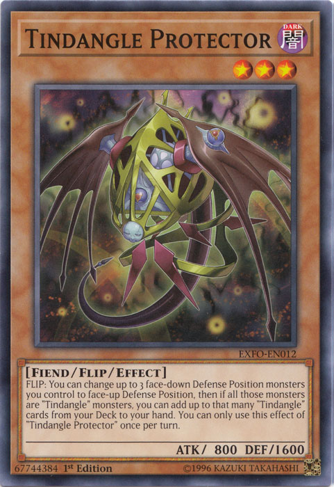 Tindangle Protector [EXFO-EN012] Common Yu-Gi-Oh!