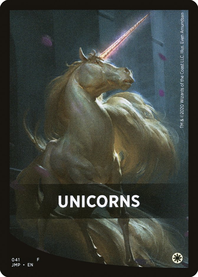 Unicorns [Jumpstart Front Cards] Magic: The Gathering