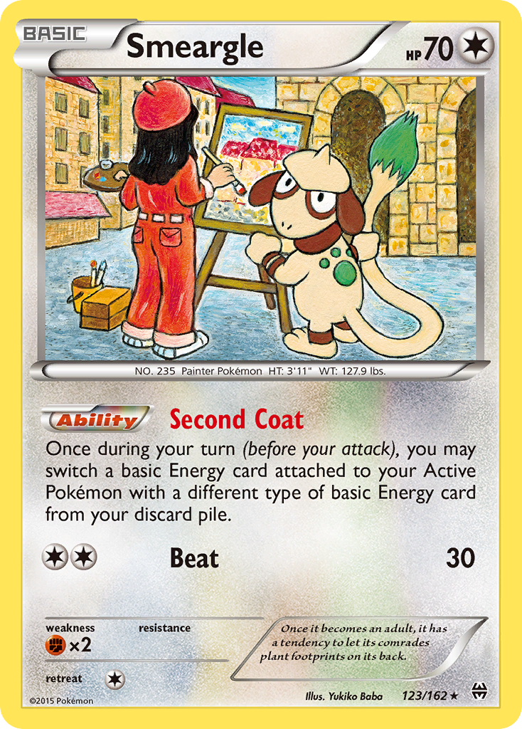 Smeargle (123/162) [XY: BREAKthrough] Pokémon