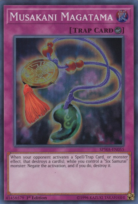 Musakani Magatama [SPWA-EN055] Super Rare Yu-Gi-Oh!