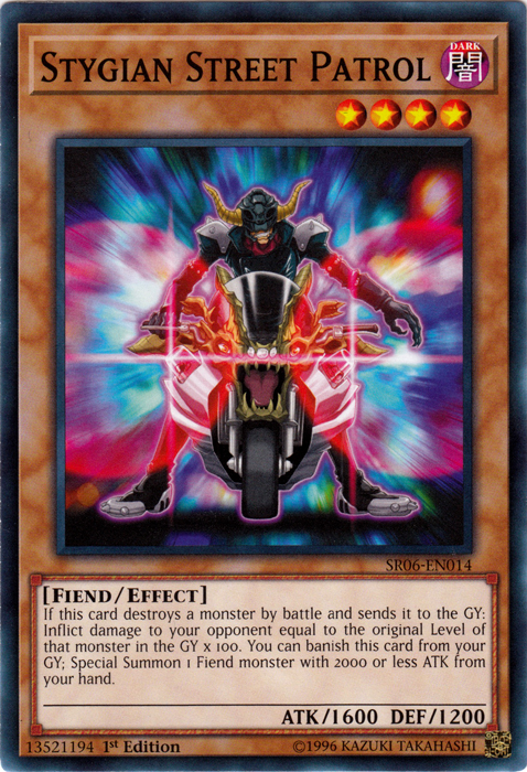 Stygian Street Patrol [SR06-EN014] Common Yu-Gi-Oh!