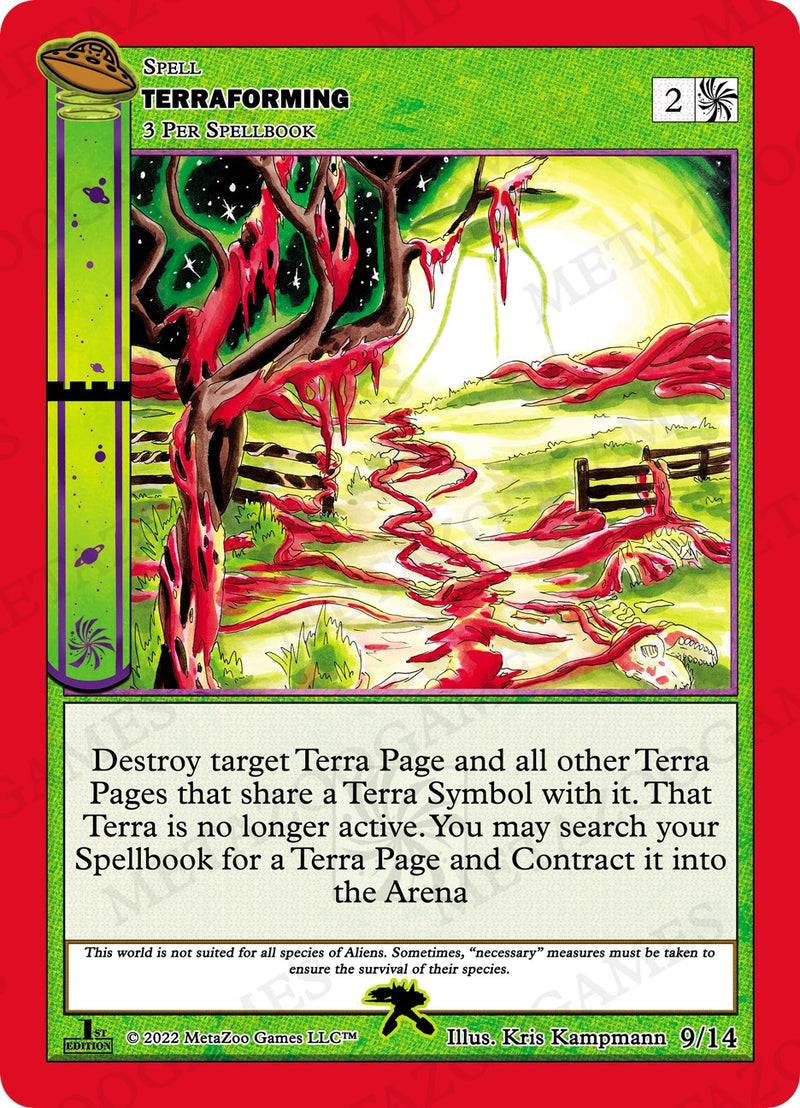 Terraforming [Cryptid Nation: UFO First Edition Tribal Theme Decks] Metazoo