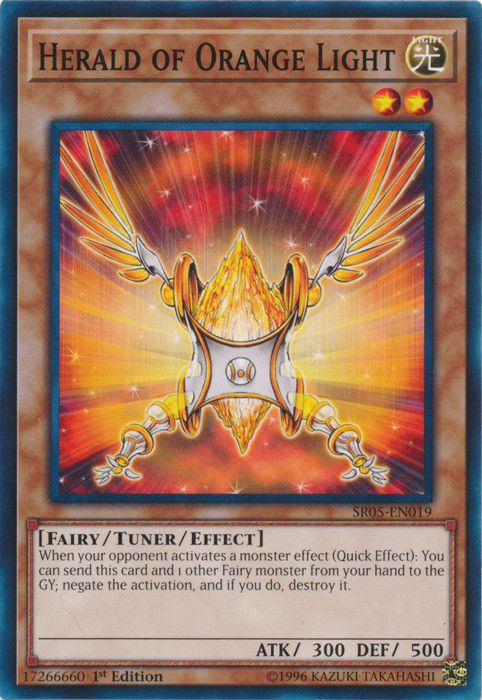 Herald of Orange Light [SR05-EN019] Common Yu-Gi-Oh!