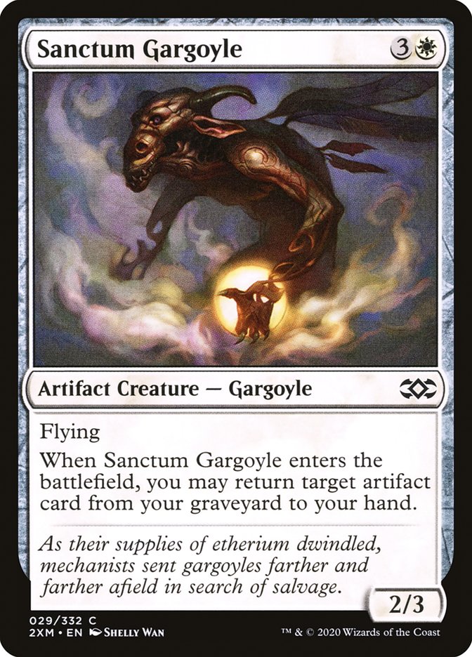 Sanctum Gargoyle [Double Masters] Magic: The Gathering