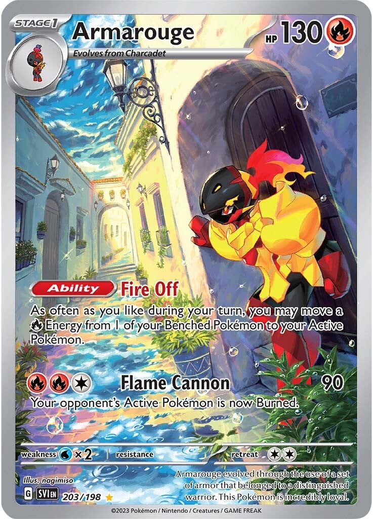 Armarouge (203/198) [Scarlet & Violet: Base Set] Pokémon