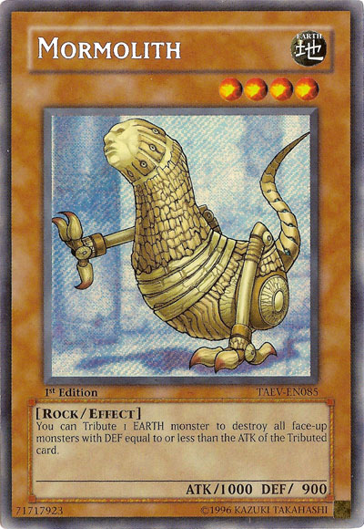 Mormolith [TAEV-EN085] Secret Rare Yu-Gi-Oh!