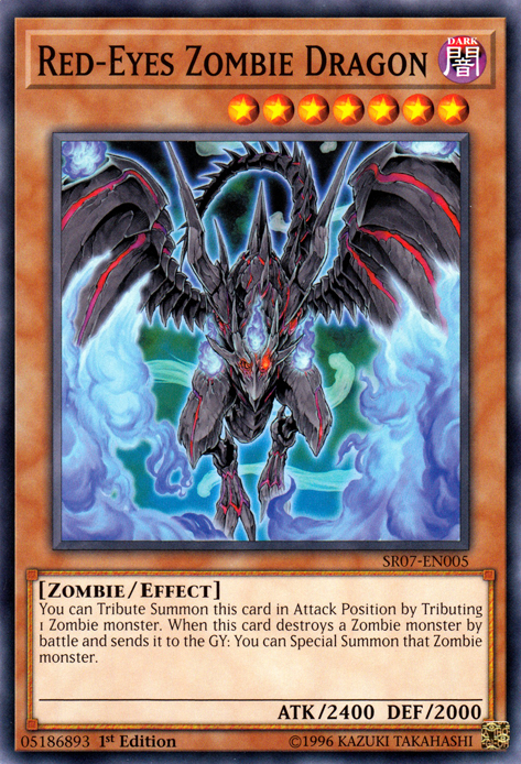 Red-Eyes Zombie Dragon [SR07-EN005] Common Yu-Gi-Oh!