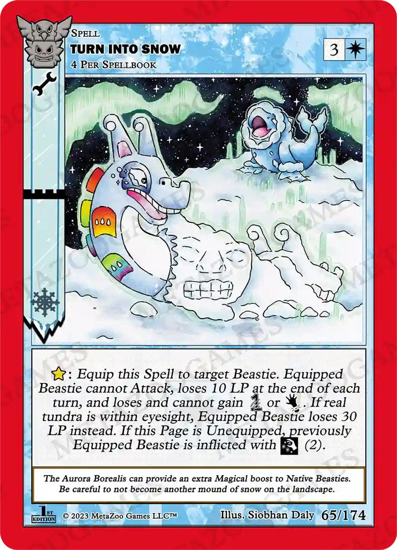 Turn Into Snow [Native: First Edition] Metazoo