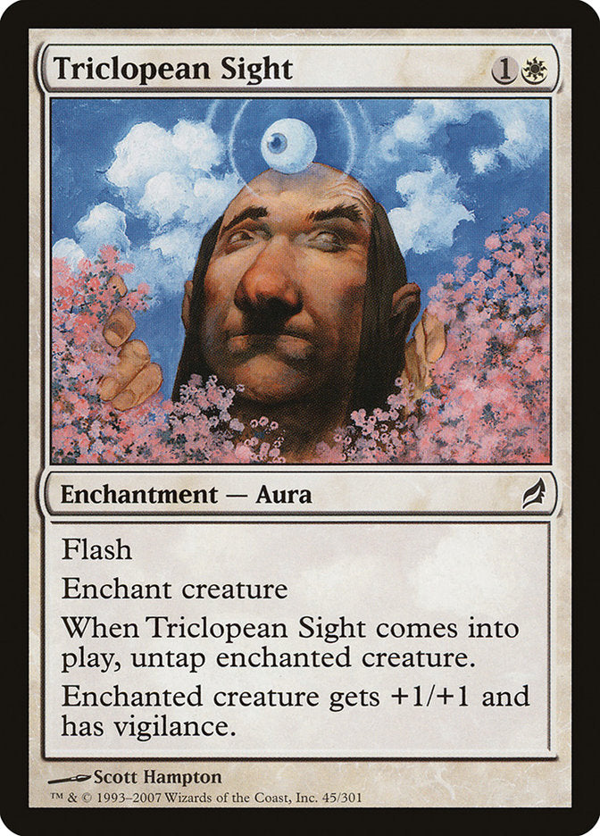 Triclopean Sight [Lorwyn] Magic: The Gathering