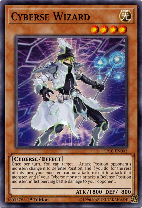 Cyberse Wizard [SP18-EN003] Common Yu-Gi-Oh!