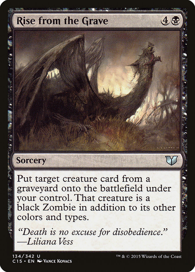 Rise from the Grave [Commander 2015] Magic: The Gathering