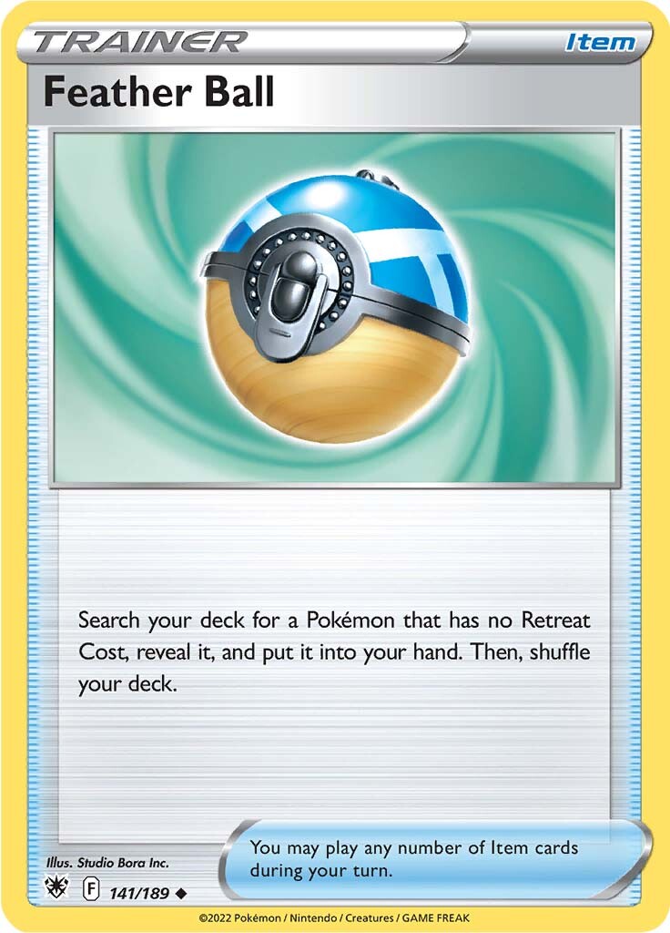 Feather Ball (141/189) [Sword & Shield: Astral Radiance] Pokémon