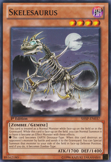 Skelesaurus [SHSP-EN037] Common Yu-Gi-Oh!