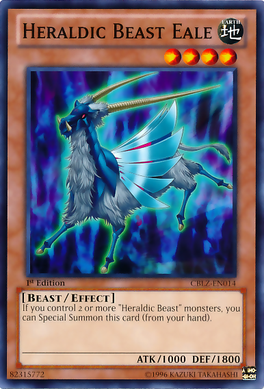 Heraldic Beast Eale [CBLZ-EN014] Common Yu-Gi-Oh!