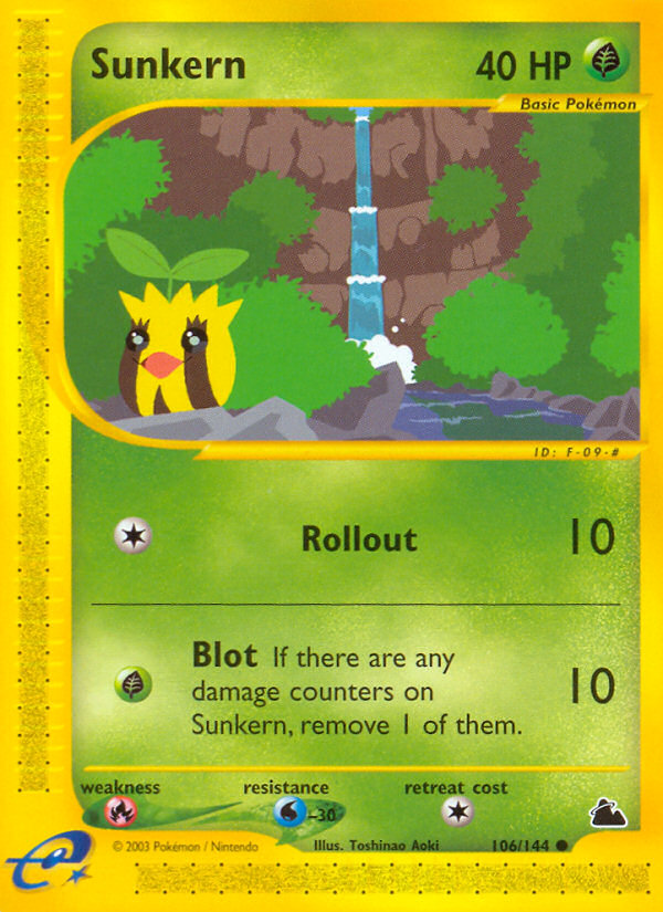 Sunkern (106/144) [Skyridge] Pokémon