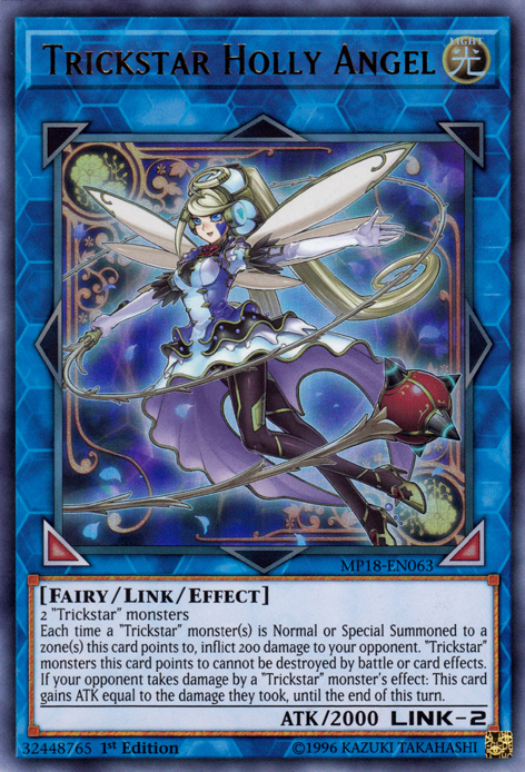 Trickstar Holly Angel [MP18-EN063] Ultra Rare Yu-Gi-Oh!