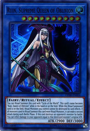 Ruin, Supreme Queen of Oblivion [OP08-EN004] Super Rare Yu-Gi-Oh!