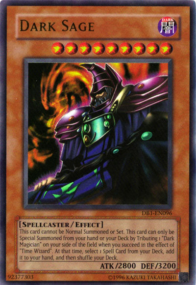 Dark Sage [DB1-EN096] Ultra Rare Yu-Gi-Oh!