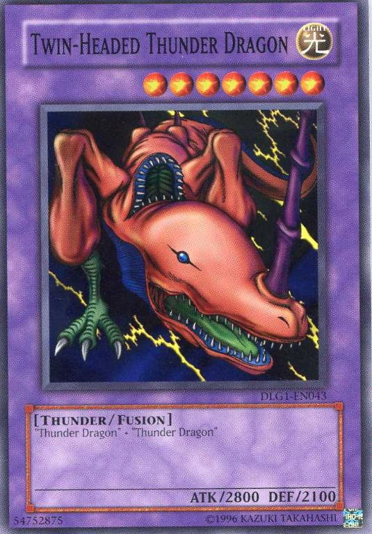 Twin-Headed Thunder Dragon [DLG1-EN043] Common Yu-Gi-Oh!